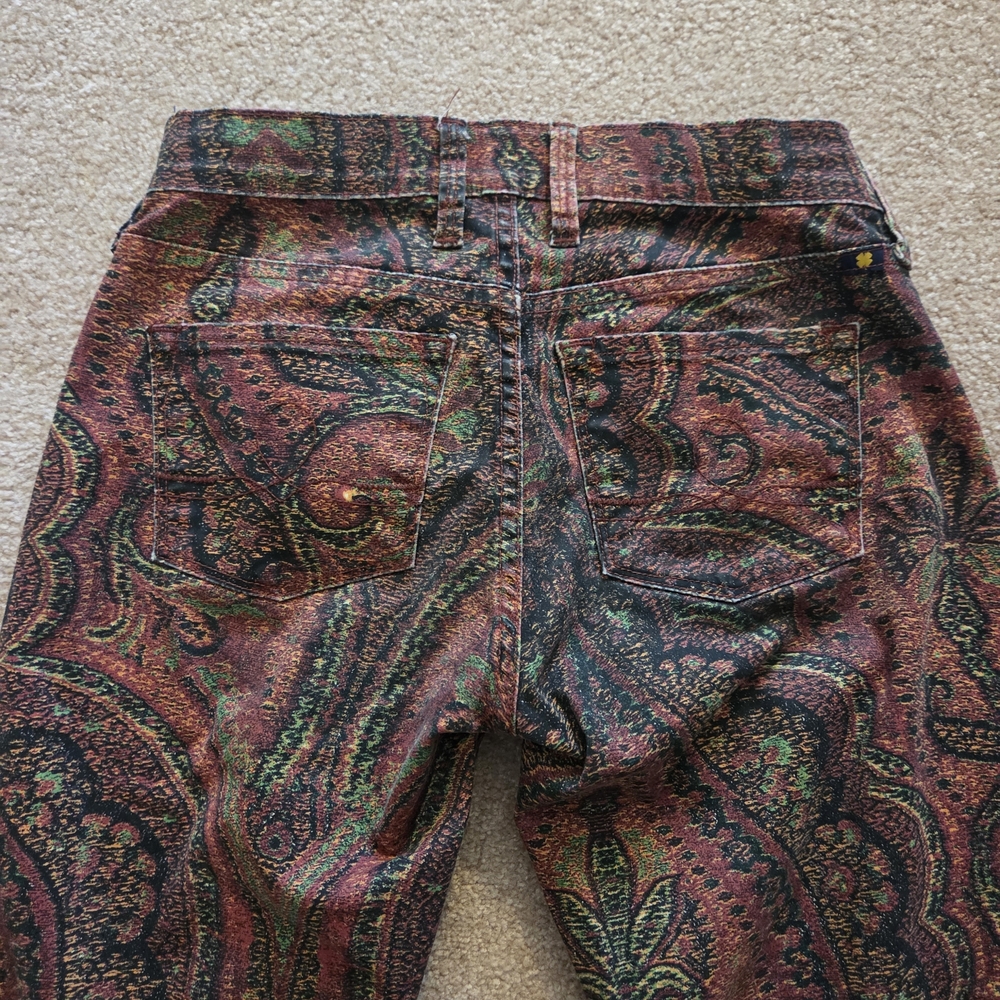 Levi's Multicolor Paisley Ankle Jeans - Picture 8 of 9